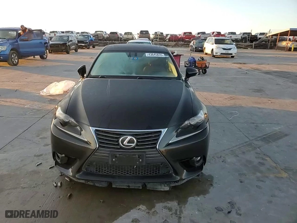 2016 Lexus IS 200t with VIN JTHBA1D25G5004502, listed as a Copart auction lot 43645835 with 77,597 mi miles and Salvage Title. Bid and sale history available at carsss.com. Image 11.