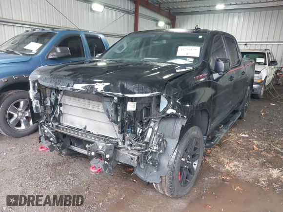 2021 Chevrolet Silverado 1500 RST with VIN 1GCUYEED7MZ390633, listed as a IAAI auction lot 41798156 with 49,277 mi miles. Bid and sale history available at carsss.com. Image 18.
