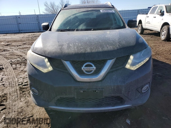 2016 Nissan Rogue SV with VIN 5N1AT2MV1GC870776, listed as a Copart auction lot 46496275 with 109,718 mi miles and Clean Title. Bid and sale history available at DreamBid. Image 5.