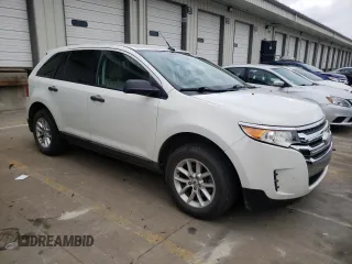 2013 Ford Edge SE with VIN 2FMDK3GC6DBB05350, listed as a Copart auction lot 59373375 with 123,339 mi miles and Salvage title. Bid and sale history available at DreamBid. Image 4.