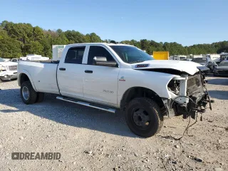 2019 Ram 3500 Tradesman with VIN 3C63RRGL4KG591799, listed as a Copart auction lot 74975454 with 140,736 mi miles and Salvage Title. Bid and sale history available at carsss.com. Image 4.