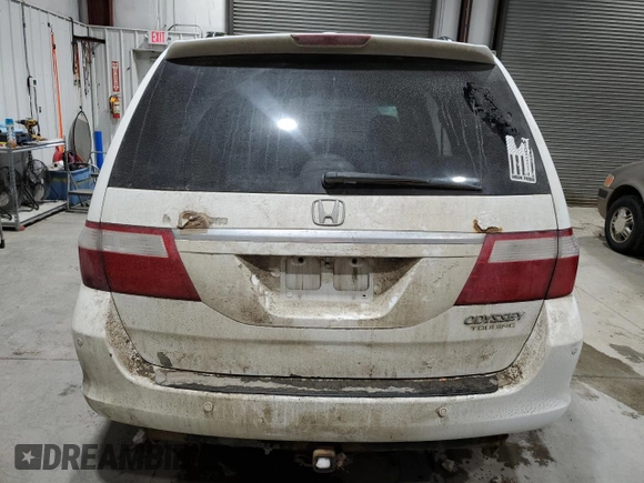 2005 Honda Odyssey Touring с VIN 5FNRL38855B129757, выставлен на аукционе Copart как лот 42546145 с пробегом 275 044 миль миль и Чистый • Clean title. История ставок и продаж доступна на DreamBid. Изображение 6.
