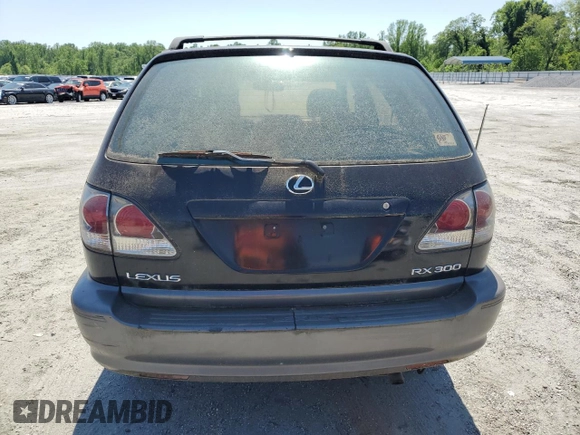 2002 Lexus RX 300 with VIN JTJGF10U620146876, listed as a Copart auction lot 55066585 with 0 mi miles and Clean Title. Bid and sale history available at carsss.com. Image 6.