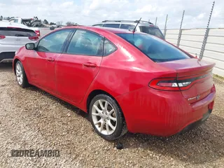 2013 Dodge Dart SXT with VIN 1C3CDFBA1DD155511, listed as a IAAI auction lot 41716393 with 77,622 mi miles. Bid and sale history available at carsss.com. Image 3.