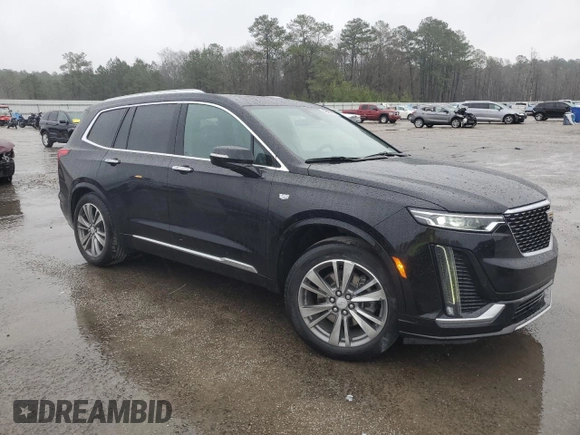 2021 Cadillac XT6 Premium Luxury z VIN 1GYKPDRS3MZ117552, wystawiony jako Copart lot #46487165 z przebiegiem 50 349 mil mil oraz Tytuł czysty. Historia ofert i sprzedaży dostępna na DreamBid. Obrazek 4.