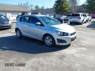 2013 Chevrolet Sonic LT with VIN 1G1JC6SGXD4218978, listed as a IAAI auction lot 42035596 with 138,924 mi miles. Bid and sale history available at carsss.com. Image 1.