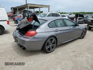 2019 BMW 6 Series 640i with VIN WBA6D0C50KG853107, listed as a Copart auction lot 61821333 with 37,188 mi miles and . Bid and sale history available at carsss.com. Image 3.