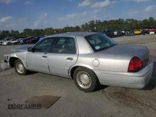 2002 Mercury Grand Marquis LS Premium with VIN 2MEFM75W62X642522, listed as a Copart auction lot 47744225 with 118,318 mi miles and Salvage Title. Bid and sale history available at DreamBid. Image 2.