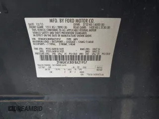 2015 Ford Flex SEL with VIN 2FMGK5C80FBA21957, listed as a IAAI auction lot 41845270 with 187,799 mi miles. Bid and sale history available at carsss.com. Image 9.