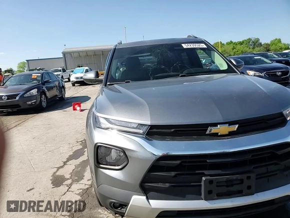 2022 Chevrolet TrailBlazer LT with VIN KL79MPSL0NB059070, listed as a Copart auction lot 54239525 with 41,755 mi miles and Salvage Title. Bid and sale history available at DreamBid. Image 15.