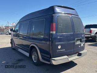 2002 Chevrolet Chevy Van z VIN 1GBFG15M421166126, wystawiony jako Copart lot #47683735 z przebiegiem 213 774 mil mil oraz Czysty tytuł • Clean title. Historia ofert i sprzedaży dostępna na DreamBid. Obrazek 3.