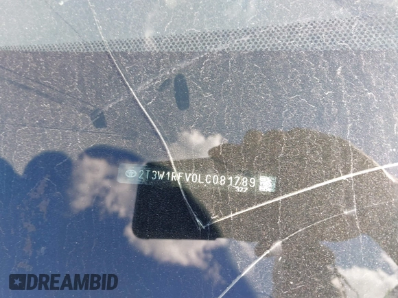 2020 Toyota RAV4 XLE with VIN 2T3W1RFV0LC081789, listed as a IAAI auction lot 42272557 with 91,399 mi miles and . Bid and sale history available at DreamBid. Image 9.