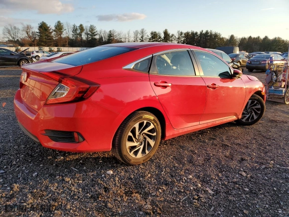2016 Honda Civic Sedan EX with VIN 2HGFC2F70GH547309, listed as a Copart auction lot 83086804 with 102,772 mi miles and Salvage Title. Bid and sale history available at carsss.com. Image 3.