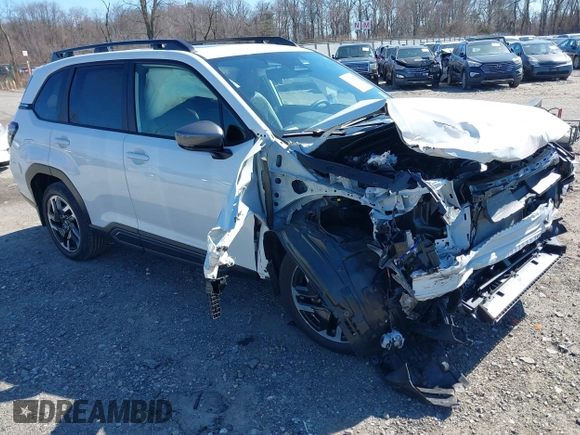 2025 Subaru Forester Limited с VIN JF2SLDNC1SH413674, выставлен на аукционе IAAI как лот 41735908 с пробегом 10 713 миль миль и . История ставок и продаж доступна на DreamBid. Изображение 1.