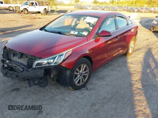 2015 Hyundai Sonata 2.4L SE with VIN 5NPE24AF2FH197761, listed as a IAAI auction lot 41088510 with 102,785 mi miles. Bid and sale history available at carsss.com. Image 2.