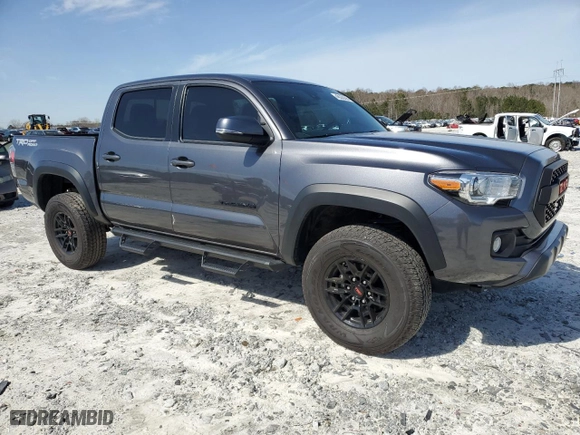 2021 Toyota Tacoma 2WD SR5 with VIN 5TFAZ5CN1MX100782, listed as a Copart auction lot 48333265 with 24,231 mi miles and Salvage Title. Bid and sale history available at carsss.com. Image 4.