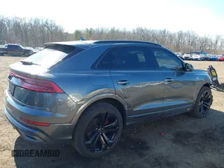 2021 Audi Q8 Premium Plus with VIN WA1EVAF16MD026866, listed as a IAAI auction lot 41555574 with 34,270 mi miles and . Bid and sale history available at DreamBid. Image 18.