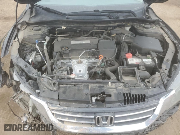 2014 Honda Accord LX z VIN 1HGCR2F35EA104468, wystawiony jako Copart lot #54717575 z przebiegiem 119 820 mil mil oraz Szkoda całkowita • Salvage title. Historia ofert i sprzedaży dostępna na DreamBid. Obrazek 11.