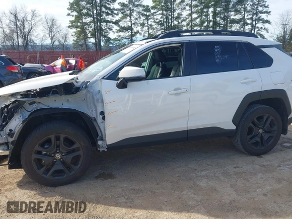 2023 Toyota RAV4 Adventure with VIN 2T3J1RFV6PW374384, listed as a IAAI auction lot 41699655 with 15,504 mi miles. Bid and sale history available at carsss.com. Image 15.