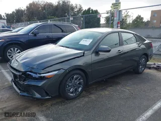 2024 Hyundai Elantra SEL with VIN KMHLM4DG8RU763398, listed as a IAAI auction lot 41506136 with 13,182 mi miles. Bid and sale history available at carsss.com. Image 2.