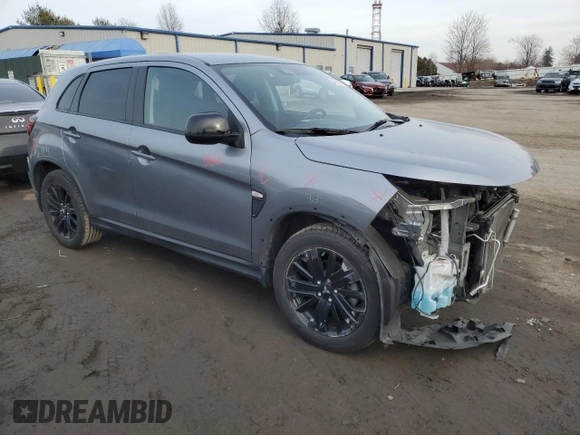 2022 Mitsubishi Outlander Sport ES with VIN JA4ARUAU0NU018656, listed as a Copart auction lot 43130575 with 60,628 mi miles and Salvage Title. Bid and sale history available at carsss.com. Image 4.