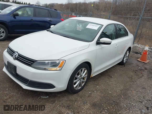 2013 Volkswagen Jetta Sedan SE w/Convenience/Sunroof with VIN 3VWDX7AJ4DM295360, listed as a IAAI auction lot 41945387 with 93,465 mi miles. Bid and sale history available at carsss.com. Image 2.