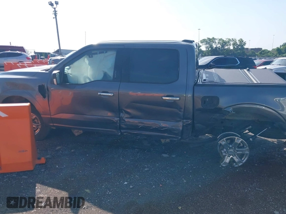 2022 Ford F-150 XL with VIN 1FTFW1E86NFA60799, listed as a IAAI auction lot 42669837 with 28,775 mi miles and . Bid and sale history available at DreamBid. Image 13.