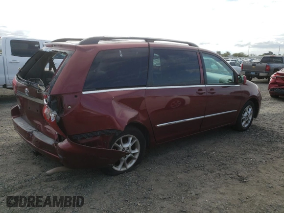 2006 Toyota Sienna XLE with VIN 5TDZA22C26S518673, listed as a Copart auction lot 50806375 with 159,107 mi miles and Salvage Title. Bid and sale history available at carsss.com. Image 3.