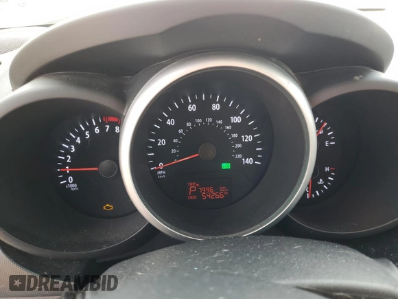 2013 Kia Soul + with VIN KNDJT2A6XD7492558, listed as a Copart auction lot 49916135 with 54,266 mi miles and Salvage Title. Bid and sale history available at DreamBid. Image 9.