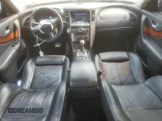 2012 Infiniti FX with VIN JN8AS1MW1CM154415, listed as a Copart auction lot 59461745 with 141,803 mi miles and Salvage title. Bid and sale history available at DreamBid. Image 8.
