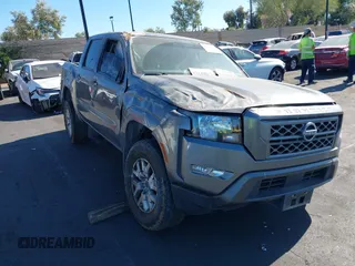 2022 Nissan Frontier SV with VIN 1N6ED1EJ8NN614416, listed as a IAAI auction lot 42603214 with 84,183 mi miles and . Bid and sale history available at DreamBid. Image 1.