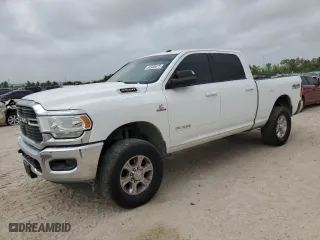 2020 Ram 2500 Big Horn with VIN 3C6UR5DL6LG185347, listed as a Copart auction lot 52036875 with 185,073 mi miles and Salvage Title. Bid and sale history available at carsss.com. Image 1.