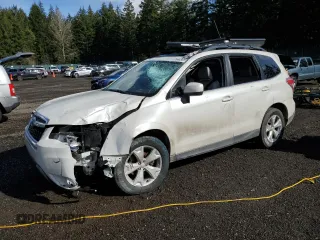 2015 Subaru Forester 2.5i Limited with VIN JF2SJAHC1FH484931, listed as a Copart auction lot 47644885 with 0 mi miles and Salvage Title. Bid and sale history available at carsss.com. Image 1.