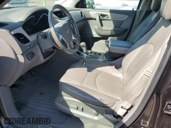 2016 Chevrolet Traverse LT with VIN 1GNKRGKD7GJ230735, listed as a Copart auction lot 54754965 with 104,312 mi miles and Salvage title. Bid and sale history available at DreamBid. Image 7.