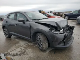 2019 Mazda CX-3 Touring with VIN JM1DKFC73K0412441, listed as a Copart auction lot 89316845 with 56,312 mi miles and Salvage Title. Bid and sale history available at carsss.com. Image 4.