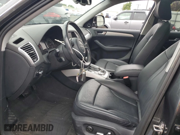 2017 Audi Q5 Premium Plus with VIN WA1D7AFP7HA092232, listed as a Copart auction lot 56381355 with 101,827 mi miles and Salvage title. Bid and sale history available at DreamBid. Image 7.