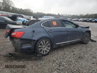2014 Kia Cadenza Limited with VIN KNALN4D74E5135406, listed as a Copart auction lot 80871054 with 161,351 mi miles and Salvage Title. Bid and sale history available at carsss.com. Image 3.
