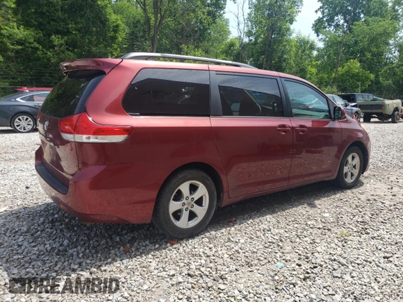 2012 Toyota Sienna LE AAS with VIN 5TDKK3DC4CS192002, listed as a Copart auction lot 61831895 with 173,293 mi miles and Salvage title. Bid and sale history available at DreamBid. Image 3.