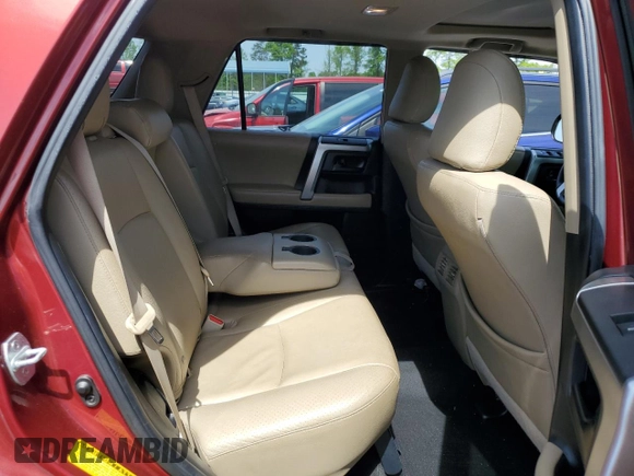 2012 Toyota 4Runner SR5 with VIN JTEZU5JRXC5041888, listed as a Copart auction lot 53674585 with 154,700 mi miles and Salvage title. Bid and sale history available at DreamBid. Image 11.