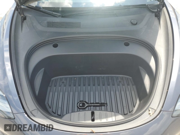 2023 Tesla Model 3 with VIN 5YJ3E1EA7PF576007, listed as a Copart auction lot 61674915 with 15,956 mi miles and Salvage title. Bid and sale history available at DreamBid. Image 11.