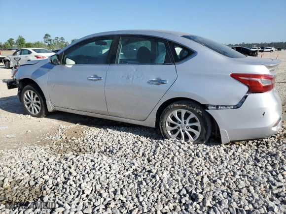 2019 Nissan Sentra S with VIN 3N1AB7AP5KY309736, listed as a Copart auction lot 52581625 with 99,340 mi miles and Salvage Title. Bid and sale history available at carsss.com. Image 2.