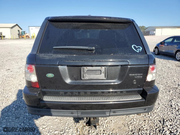 2009 Land Rover Range Rover Sport HSE with VIN SALSF254X9A191702, listed as a Copart auction lot 74853334 with 149,735 mi miles and Salvage Title. Bid and sale history available at carsss.com. Image 6.