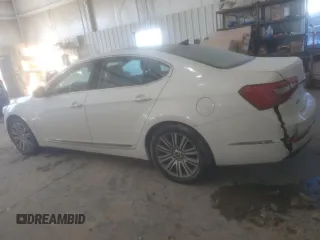 2015 Kia Cadenza Premium with VIN KNALN4D72F5194052, listed as a Copart auction lot 46160655 with 188,667 mi miles and Salvage Title. Bid and sale history available at carsss.com. Image 2.