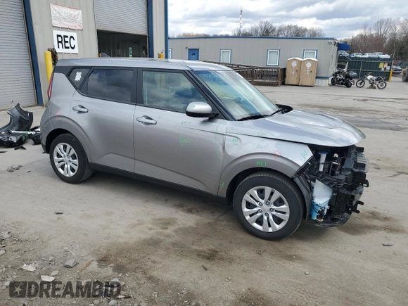 2023 Kia Soul LX with VIN KNDJ23AU0P7188585, listed as a Copart auction lot 51119555 with 11,852 mi miles and Salvage Title. Bid and sale history available at carsss.com. Image 4.