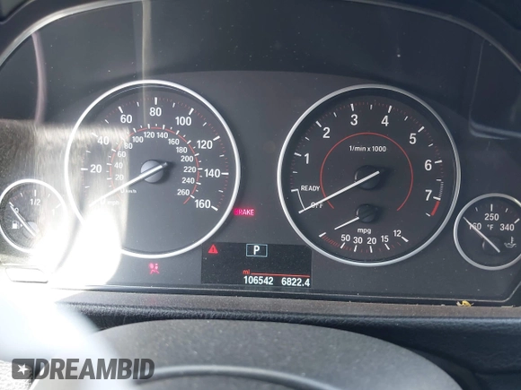 2017 BMW 3 Series 340i with VIN WBA8B3G30HNU35790, listed as a IAAI auction lot 42050979 with 106,542 mi miles and . Bid and sale history available at DreamBid. Image 7.