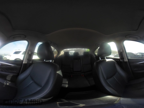 2018 Infiniti Q50 3.0t LUXE with VIN JN1EV7AR5JM445635, listed as a IAAI auction lot 41287362 with 58,703 mi miles. Bid and sale history available at carsss.com. Image 19.
