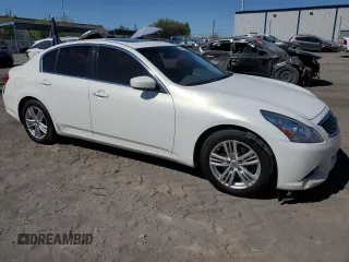 2012 Infiniti G25 Journey with VIN JN1DV6AP9CM811491, listed as a Copart auction lot 68059204 with 179,867 mi miles and Salvage Title. Bid and sale history available at DreamBid. Image 4.
