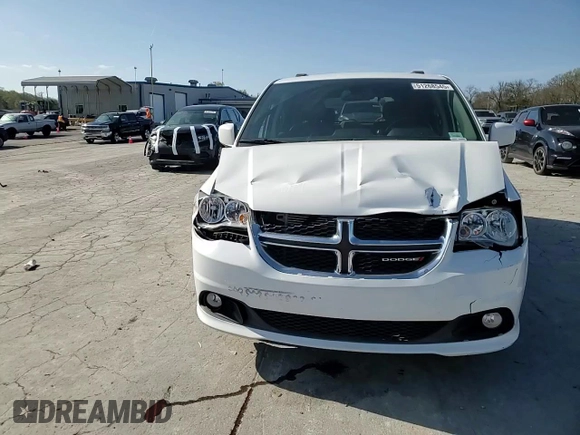 2019 Dodge Grand Caravan SXT with VIN 2C4RDGCG8KR724184, listed as a Copart auction lot 51268545 with 112,576 mi miles and Salvage Title. Bid and sale history available at DreamBid. Image 12.