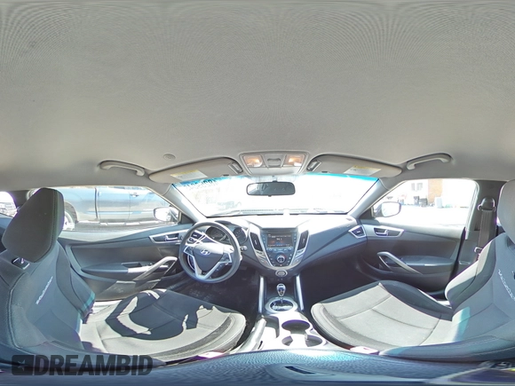 2016 Hyundai Veloster with VIN KMHTC6AD5GU275712, listed as a Copart auction lot 48259043 with 125,345 mi miles. Bid and sale history available at carsss.com. Image 13.