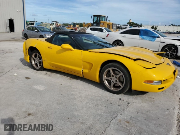 2003 Chevrolet Corvette with VIN 1G1YY32G335125906, listed as a Copart auction lot 79923954 with 56,495 mi miles and Salvage Title. Bid and sale history available at carsss.com. Image 4.